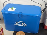 Vintage Pepsi Cooler - Restored 9" x 18"