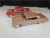 A.M.T. Corp Vintage Toy Car & Newer Red Chevy Car