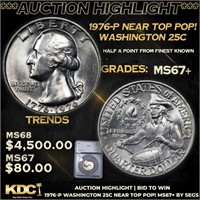 ***Auction Highlight*** 1976-p Washington Quarter