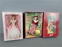 3x The Bid Boxed Holiday And Birthday Barbie