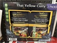 Thai yellow curry 2 packs