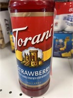 Torani strawberry 25 fl oz