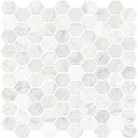 "As Is" InHome Hexagon Marble Back Splash Tiles