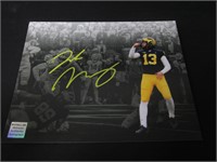 JAKE MOODY SIGNED 8X10 PHOTO MICHIGAN COA