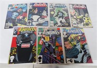 comic books 7x The Punisher, exc cond.