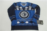 NHL Winnipeg Jets Ugly V-Neck Christmas