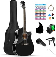 $170  Moukey 41 Acoustic Guitar Beginner Adult.