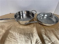 CUISINART SAUTE AND FRYING PANS WITH LID