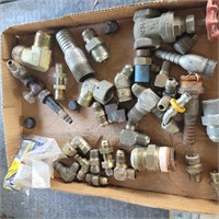 ASSORTED HYDRAULIC FITTINGS, ETC