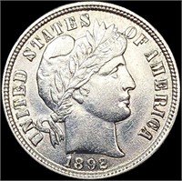 1892 Barber Dime UNCIRCULATED