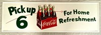 Coca Cola Metal Sign