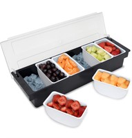 NEW Condiment Trays with Lid