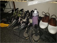 A variety of cleats all size sportsman