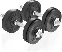 Yes4All Adjustable Dumbbell Set - 60LB or 30LB