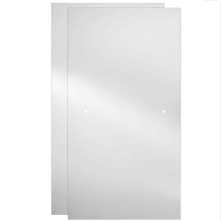 29-1/32 x 55-1/2 x 1/4 Frameless Glass Panels