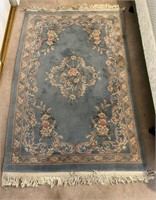 Thick Rug with Fringe