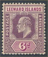 LEEWARD ISLANDS #35 MINT FINE-VF H