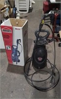 Jobmate Electric Pressure Washer Powers On