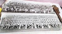 2- 1974 Marshall HighSchool Panoramic Photos 10x29