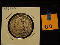 1891-O US Silver Dollar