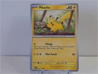 Pokemon Card Rare Pikachu 25/165