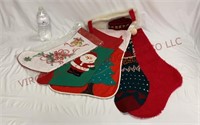 Vintage Christmas Stockings ~ Lot of 5