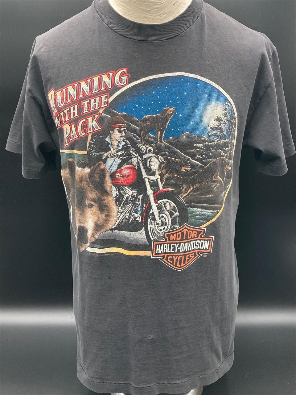 Vintage Harley Davidson T-Shirt Auction