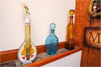(9) Decorative Bottles