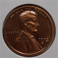 PROOF LINCOLN CENT-1972-S