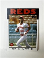 2nd Yr Card 1986 Topps Eric Davis