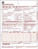 (Pack of 500) CMS 1500 Forms, HCFA 1500 Forms,