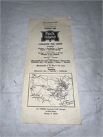 1964 ROCK ISLAND RAILWAY RAILROAD