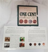 (4) Coin Penny Collector Set