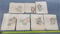 Weekday Owl Tea Towel Set