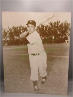 Vintage Yogi Berra sepia tone image!