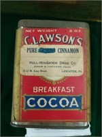 Clawson's 8oz Breakfast Cocoa Tin