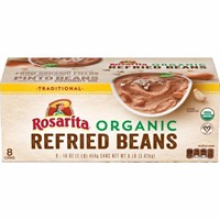 8ct Organic Refried Beans  16 Oz. $38