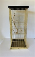 Vtg Gold 29" Bird Cage