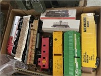 BOX OF TRAIN CARS