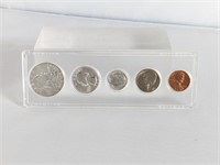 1963 U.S Coin Set - 5 Coins