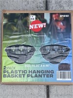 2 Pack Hanging Planter Baskets