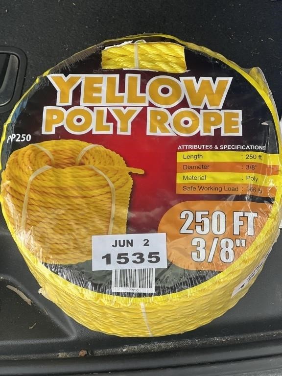 250 ft Poly Rope