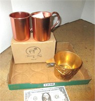 MOSCOW MULE Mug Set & "Margo" Mug - Made in Greece