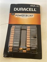 Duracell Power Boost Alkaline AAA Batteries  40-co