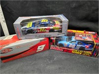 3 Nascar diecasts