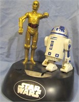 Vtg Star Wars C-3PO & R2D2 Coin Bank