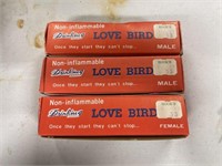 Vintage Drinking Love Birds