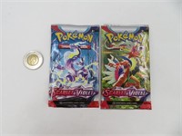 2 pack de cartes Pokémon neufs