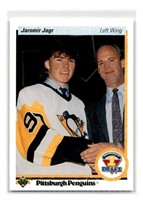 1990 Upper Deck Jaromir Jagr Rookie Card #356