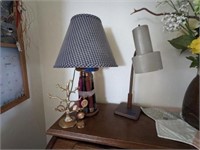 Desk Lamp & Spool Lamp